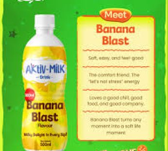 AKTIV-MILK BANANA BLAST 500ml