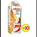 Chivita 100% Apple Juice 1 litre bottle in retail packaging.