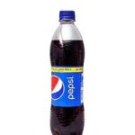 Pepsi 60cl PET bottle soft drink displayed in retail packaging.