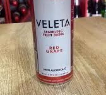 VELETA  RED GRAPE CAN 330ml