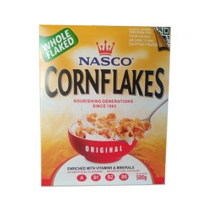 Nasco Cornflakes Original 500g crunchy breakfast cereal for quick and tasty meals